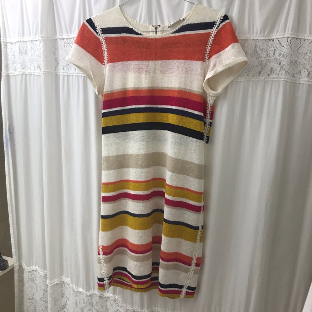 Alice and Olivia Striped Knit Dress